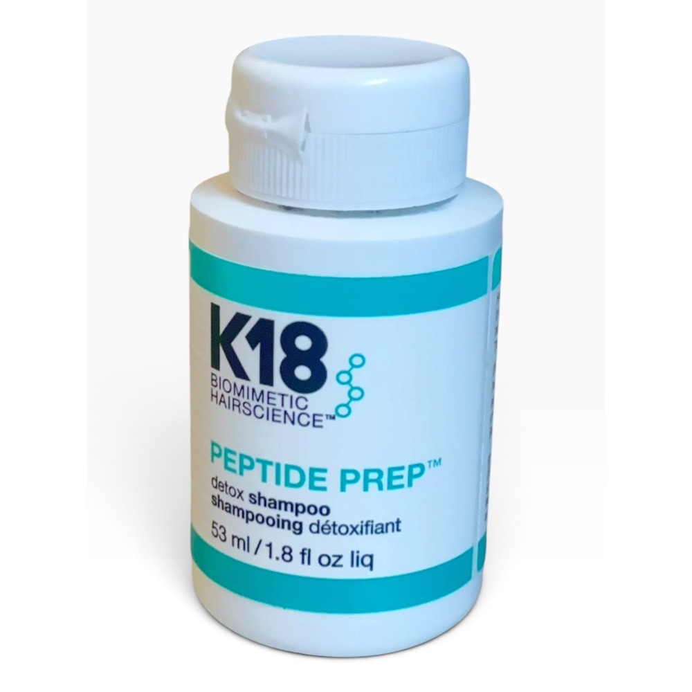 K18 Biomimetic Hairscience Peptide Prep Detox Shampoo 1.8 fl oz Travel Size